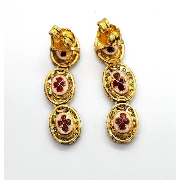 18kt Gold Fusion Diamond Earring - Picture 8 of 10